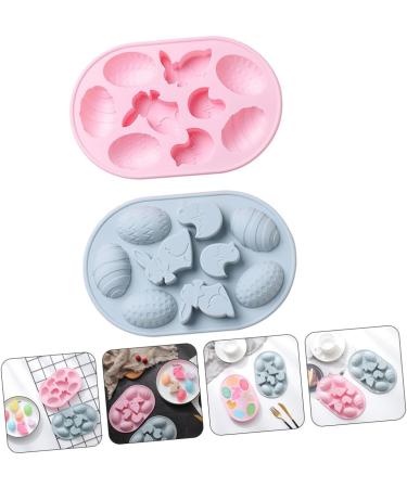 Zerodeko 2pcs Silicone Cake Mold Resin Silicone Molds 3D Chocolate Silicone Easter Silicone Baking Molds Soap - Buy Online on GoSupps.com