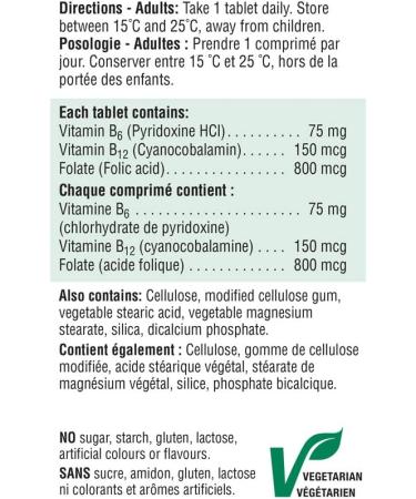Jamieson Herbal Complex Milk Thistle (Daily Liver Detox) 30 Count (Pack of 1) & Vitamin B6 Vitamin B12 and Folic Acid 110 Count (Pack of 1) SUPPLEMENT + VITAMIN 64642053268 - Buy Online on GoSupps.com