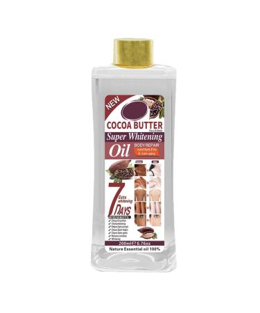 Black Skin Brightening Oil, Papaya Oil For Skin, Super Whitening Papaya Oil Repairing Body, Papaya Oil For Lightening Dark Skin (Cocoa, 200ML)