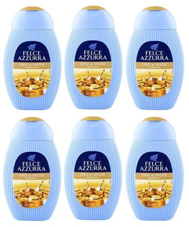 Felce Azzurra 6 x Shower Gel Shower Gel 250ml Sky Blue