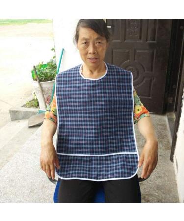 Bibs gLoaSublim Waterproof Old People Meal Eating Drinking Bib Protector Disability Aid Apron - Red - Buy Online on GoSupps.com