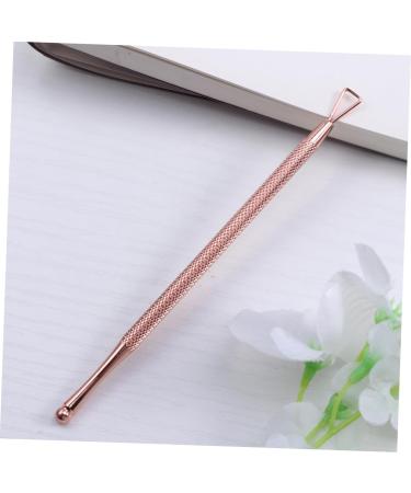 Beaupretty Nail Pusher nail gel polish remover fingernail polish remover manicure tools cuticle trimmer gel nail polish remover Stainless steel pusher Cuticle Pusher medium Golden - Buy Online on GoSupps.com