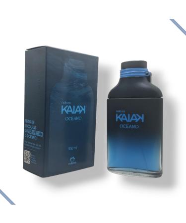 Kaiak Oceano Col nia Masculina 100 ML - Eau de Cologne para Homens | Perfume Fresco Internacional - Buy Online on GoSupps.com