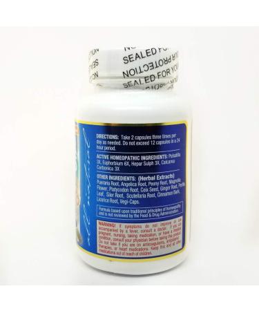 Clear Sinus & Ear 60 Capsules | Homeopathic Formula for Sinus Relief - Buy Online on GoSupps.com