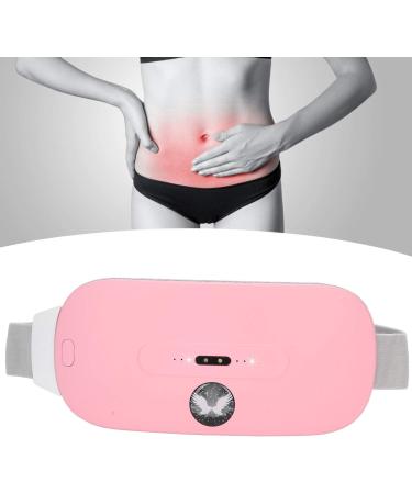 3-Step Temperature Adjusting Electrical Menstrual Heating Pillow & Uterus Waist Belt for Pain Relief - Pink - Buy Online on GoSupps.com