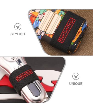 DRESSOOS 3 Pieces Cover For Hair Clippers Hairdresser Clipper Grips Barber Accessories Electric Trimmer Bands Silica Gel Cover Hair Clip - Buy Online on GoSupps.com