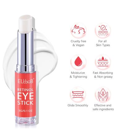 VRTDHY Retinol Eye Cream - Anti-Aging Reduces Dark Circles & Puffiness | Brightening Eye Cream for Swollen Eyes - 2pcs - Buy Online on GoSupps.com