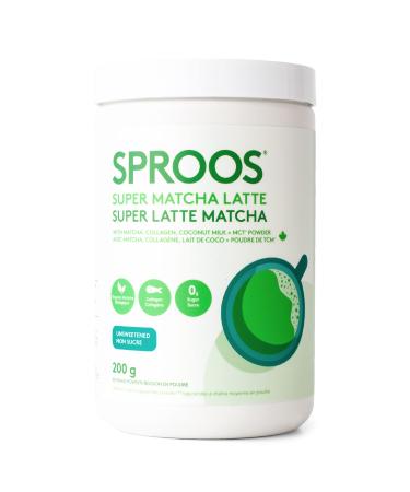 Sproos Super Matcha Latte with Collagen 200 g