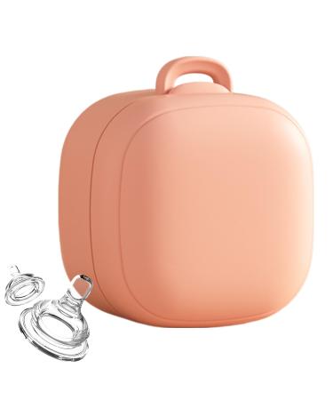 Anulely portable silicone pacifier cover portable pacifier cover made of silicone portable pacifier cover made of silicone bag pacifier holder for walks outdoors