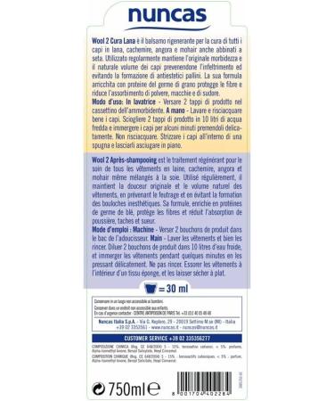 Nuncas Wool 2 Regenerating Wool Balm - 750 ml | Best International Shipping for Wool Care Products - Buy Online on GoSupps.com