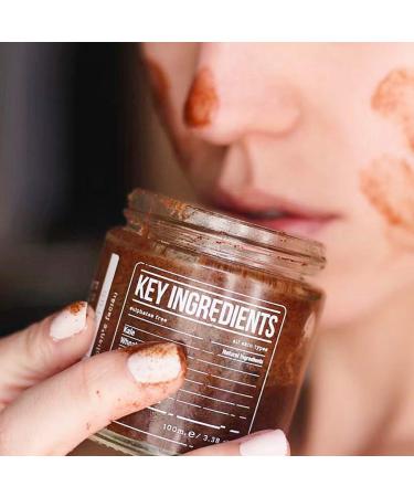 Detox Skinfood Facial Peeling - Vegan 100ml for Clear Skin Pore Detox and Ingrown Hair Relief - Buy Online on GoSupps.com