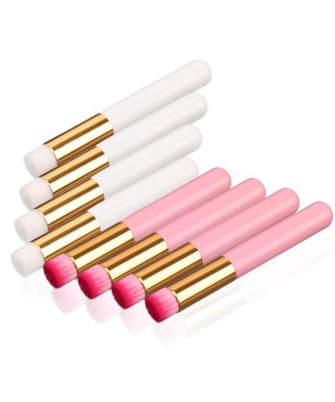MWoot 8 pieces of eyelash shampoo brush brush nose pore deep cleaning brush pull off the blackhead-brush remover tool cleaning brush for eyelash extension