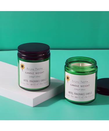 Buy Lavender Scented Candles - 100% Soy Wax Aromatherapy Candles for Women & Men | 7.05 oz 45H Long Lasting - Buy Online on GoSupps.com