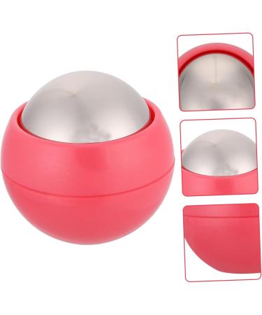 Coolhiya Handheld Massage Ball - Portable Ice Roller for Relaxation | 6.5x6.5 cm Pink Massage Device for Home Use - Buy Online on GoSupps.com
