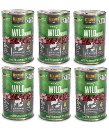 Belcando Baseline Wild & Duck 6 x 400g Grain Free Dog Food