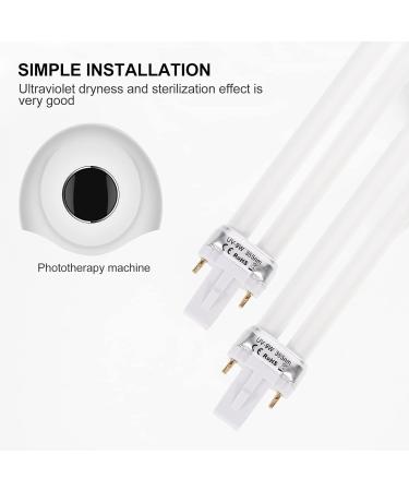 Vosarea 4-Piece Nail Dryer Set - 9W UV Lamps for Gel Nail Art | Manicure Tools for DIY Light Drying - Buy Online on GoSupps.com