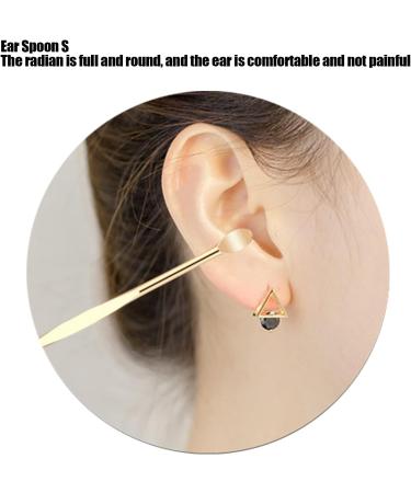Ear Spoon Earwax Removal er Set Ear Pick Spoon U Shape Ear Spoon Spiral Ear Wax er Tools Set Portable for Ear Canal Dirt(Lemon Yellow) - Buy Online on GoSupps.com