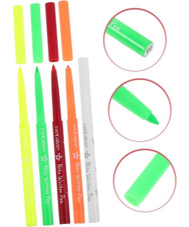 Beatifufu 5pcs Halloween Paint Pen Eye Liner Fluorescence Eyeliner Pen Eyeliner Pencil Stamp Eyeliner Plastic - Buy Online on GoSupps.com