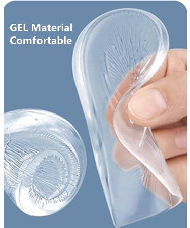 3 Layers Adjustable Heel Correction Insoles for Supination & Pronation - Foot Alignment Support (Transparent L: 8-12 Women 7.5-14 Men) - International Shipping Available - Buy Online on GoSupps.com