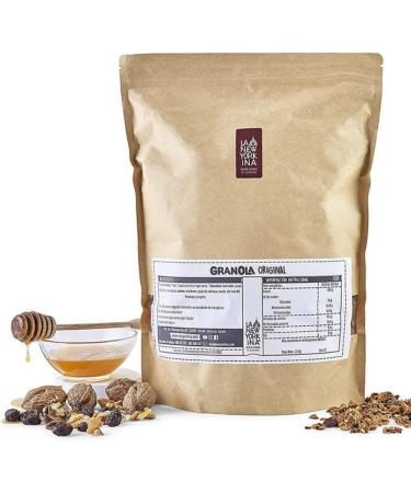 THE NEW YORK WOMAN LA NEWYORKINA Big Family 2 pieces original muesli 15 kg + 2 pieces zero sugar muesli 15 kg - Buy Online on GoSupps.com