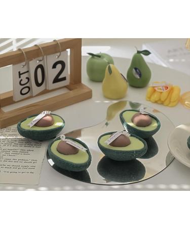 Buy Cute Avocado Scented Candle | Soy Wax Decorative Aromatherapy Candle (2.8oz) 6 Hour Lasting - Buy Online on GoSupps.com