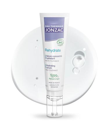 Rehydrate Organic Pure Hyaluronic Acid Hydrating Serum for Face - 24H Hydration - Plump and Repair Dehydrated Skin - Safe for Sensitive Skin - 1.01 fl oz