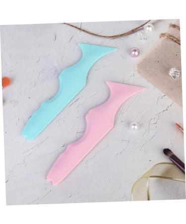Gadpiparty 2pcs Silicone Beauty Ruler Beauty Tools Makeup Stencils Molde De para Resina Lash Tool Face Ice Tray - Buy Online on GoSupps.com