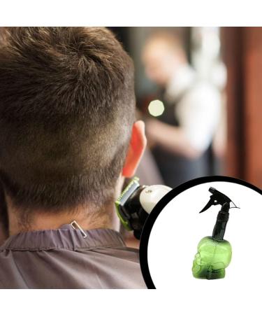 Hairdressing Spray Bottle Skull Modeling Water Sprayers Hairstyling Accessory Green - Buy Online on GoSupps.com
