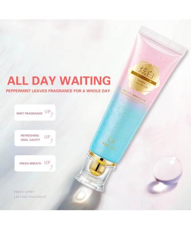 Dazzling White Toothpaste | Fresh Breath & 100% Surface Discoloration Removal | Instant Whitening | 1 PC - Buy Online on GoSupps.com