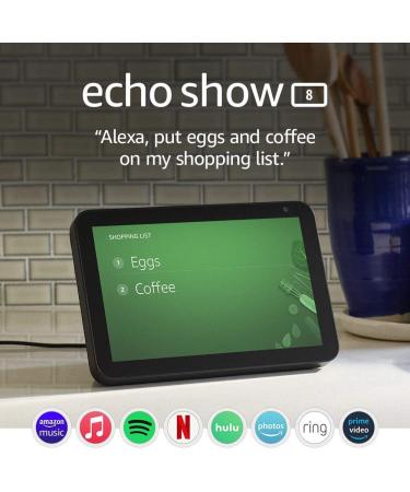  Echo Show 10 Charcoal and 6 months of  Music Unlimited  FREE w/ auto-renew :  Devices & Accessories