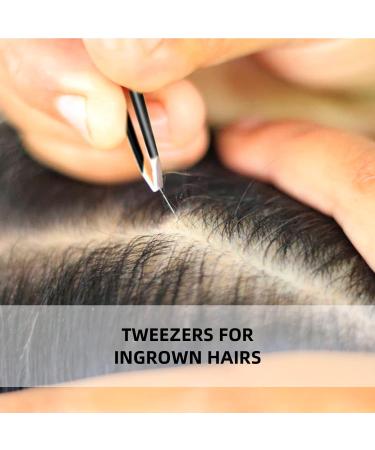 7PCS Precision Craft Tweezers Set for Eyelash Extensions, Jewelry, Soldering - Pointed & Curved Tweezers - Buy Online on GoSupps.com