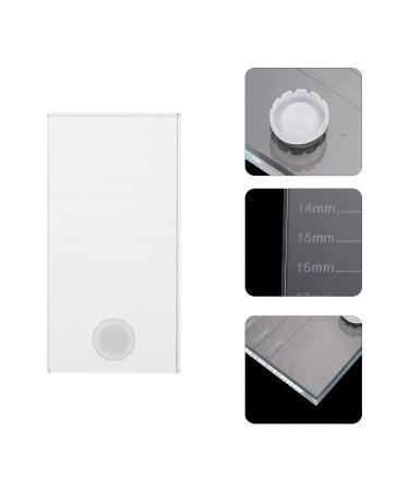 Lurrose 2PC Eyelash Crystal Palette - Professional Lash Extension Hand Plate & Holder | Premium Eyelash Tools - Buy Online on GoSupps.com