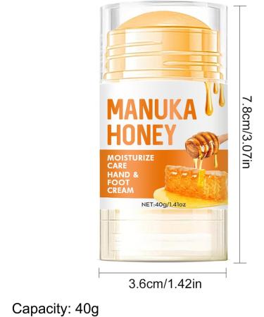  G n rique Foot Balm for Dry Cracked Feet 40g Beeswax Heels Balm Stick Non-Greasy Compact Lightweight Skin Care Intensive Cracked Heel Repair for Soothing Relief - Buy Online on GoSupps.com