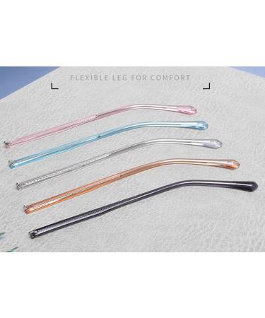 Jingyun Metal Glasses Replacement Arms - Durable Frames for Adults (C05) | International Shipping Available - Buy Online on GoSupps.com