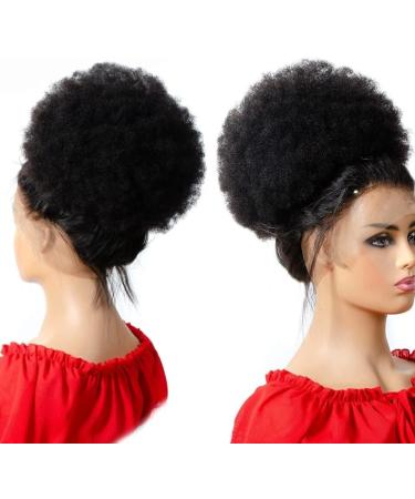 Hair Bun Shaggy Curly Ponytail Hair Extensions Afro with Drawstring Hair Comb Ponytail Bun Wig Hair Pieces for Black Women Hair Extension Hair Piece (Color : B Size : 6inch 50g) 6inch 50g B - Buy Online on GoSupps.com