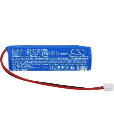 BAT04701906701900 2600mAh Replacement Battery for Zafferano Pina Pro Poldina L Efficient Power Solution (3.7V) | International Shipping Available - Buy Online on GoSupps.com