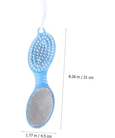 Ipetboom Foot Scrub 4 1 Handle Nail Brush Pedicure Foot File Foot Scrubber Stone Foot Exfoliator Nails Cleaner Foot Pumice Fingernail Scrub Brush Pumice Stone Callus Nail File Exfoliating - Buy Online on GoSupps.com
