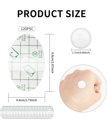 120 Pcs Waterproof Swimming Ear Covers for Kids | Disposable Plastic Ear Plugs & Ear Stickers for Shower Surfing & Snorkeling - Buy Online on GoSupps.com