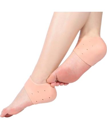 Foot Care Socks - Silicone Gel Heel Protection for Dry Cracked Feet | Pain Relief & Moisture Control (4 Types) - Buy Online on GoSupps.com