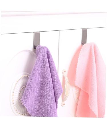 Uonlytech 16pcs Metal Clothing Rack Keychain Hook Behind Door Hanger Cloth Holding Ordinary Robe - Buy Online on GoSupps.com