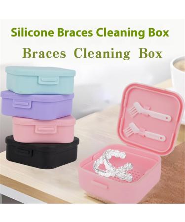 Practical Retainer Case Invisible Aligner Storage Box Keep Your Invisible Aligners Safe and Neat Suitable for Traveling - Buy Online on GoSupps.com