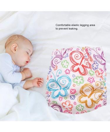 Calico Swim Diaper - Washable Reusable Snap Swimsuit Nappy for Baby Toddlers - One Size Fits All - Buy Online on GoSupps.com