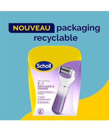 Scholl Velvet Diamond Crystals Electric File | International Shipping Smooth Feet & Easy Pedicure - Buy Online on GoSupps.com