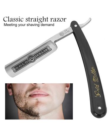ANGGREK Stainless Steel Barber Razor | Classic Straight Blade Razor for a Perfect Shave | International Shipping Available - Buy Online on GoSupps.com