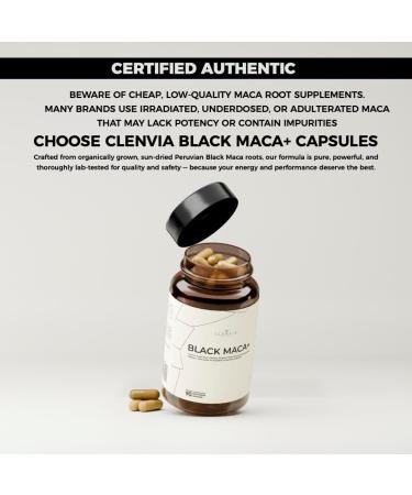 Black Maca Capsules 1500mg Premium Organic Maca Root Powder Nutrient-Rich Superfood Packed with Vitamins A, C, B-Complex, Iron, Zinc & Calcium Non-GMO, Gluten-Free, 90 Count, Made in The USA - Buy Online on GoSupps.com
