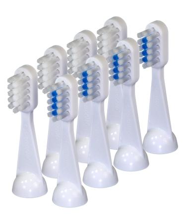 Cybersonic Traditional Replacement Brush Heads 8 Pack Compatible With All Cybersonic Electric Toothbrushes