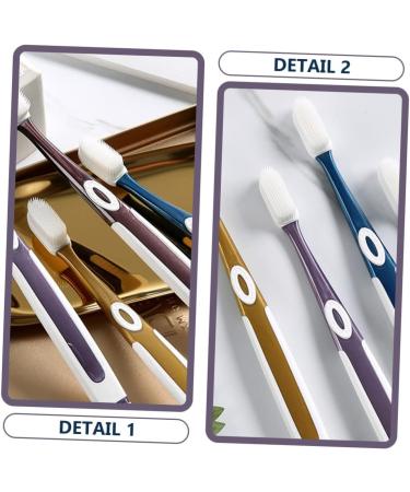 Ultechnovo 8ST Nano Toothbrush - Ultimate Oral Hygiene for Adults & Infants | Camping & Training Toothbrush with Silicone Brush Heads | Buy Online - Buy Online on GoSupps.com
