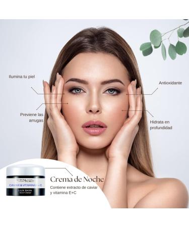  sesioMWorld Caviar & Vitamin E+C Night Face Cream 125ml SESIOMWORLD - Buy Online on GoSupps.com