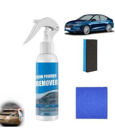 Cohbskj Multifunctional Rust Removal Spray Car Rust Removal Spray Iron Powder Remover For Car Car Maintenance Powder Spray Rust Remover Iron Cleaning (1PCS-100ml)