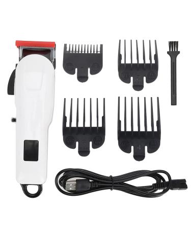 KUIKUI Wireless USB Hair Clipper Trimmer - Effortlessly Cut Hair with Durable Steel Blade Limit Comb Control Strong Motor Wireless Design and Ergonomic Grip.